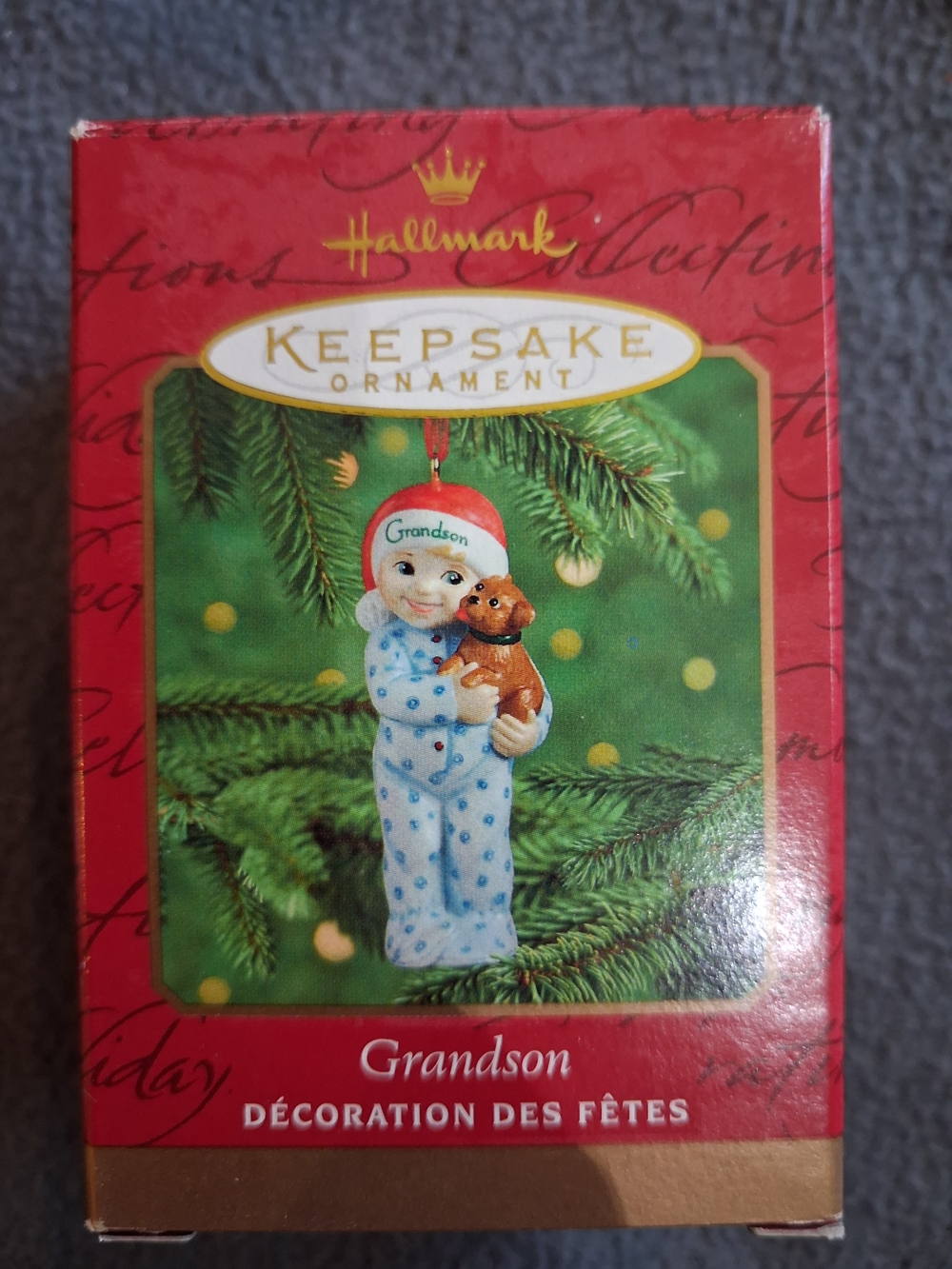 Hallmark Keepsake Ornament - Grandson